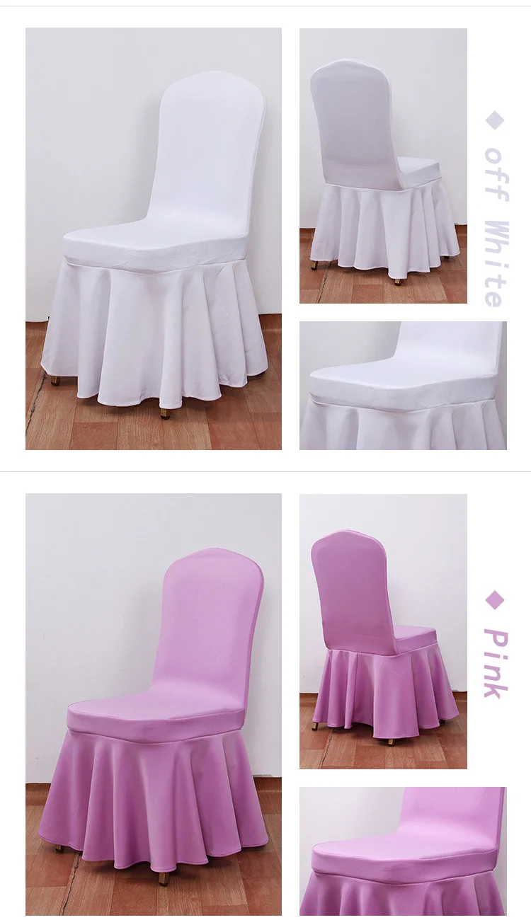 Custom Color Chair Cover Stretch Dining Party Event Spandex Chair