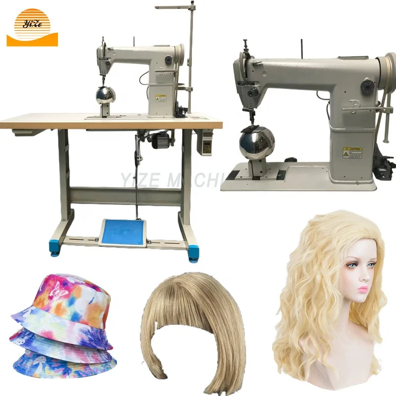 Industrial Wig Sewing Machine Hair Hat Upper Sewing Stitching Machine Home  Use Small Sewing Machine for Making Wig Cap - China Industrial Sewing  Machine, Wig Sewing Machine