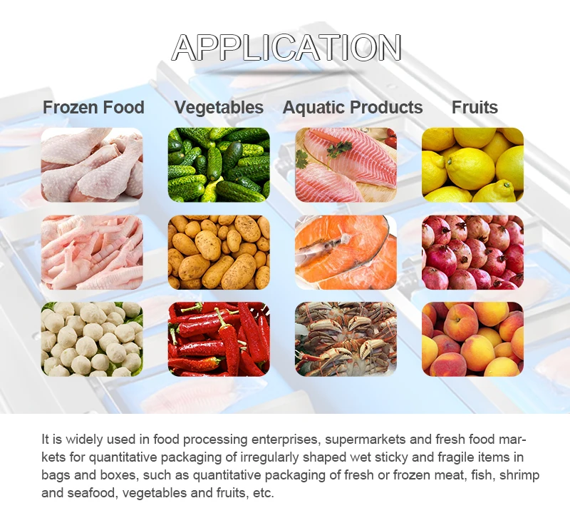 12 Head Multihead Weigher with Stainless Steel 304/316 Construction and 10" Color Touch Screen for High-Accuracy Weighing
