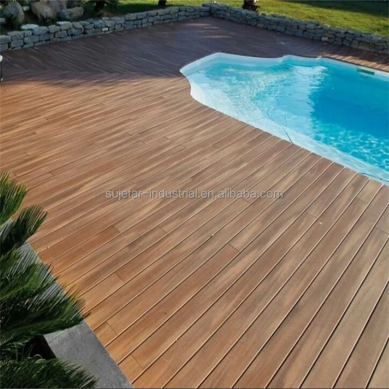 Composite Deck Lumber Wpc Wood Decking Stable Board Solid Outdoor Wpc  Decking For Swimming Pool - Buy Wpc Decking For Swimming Pool,Composite Deck  Lumber Wpc Wood Decking,Wpc Decking Product on 