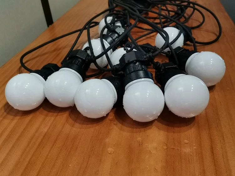 G50 bulb lights 10-20 lights can be connected to outdoor lights Christmas wedding festival decoration