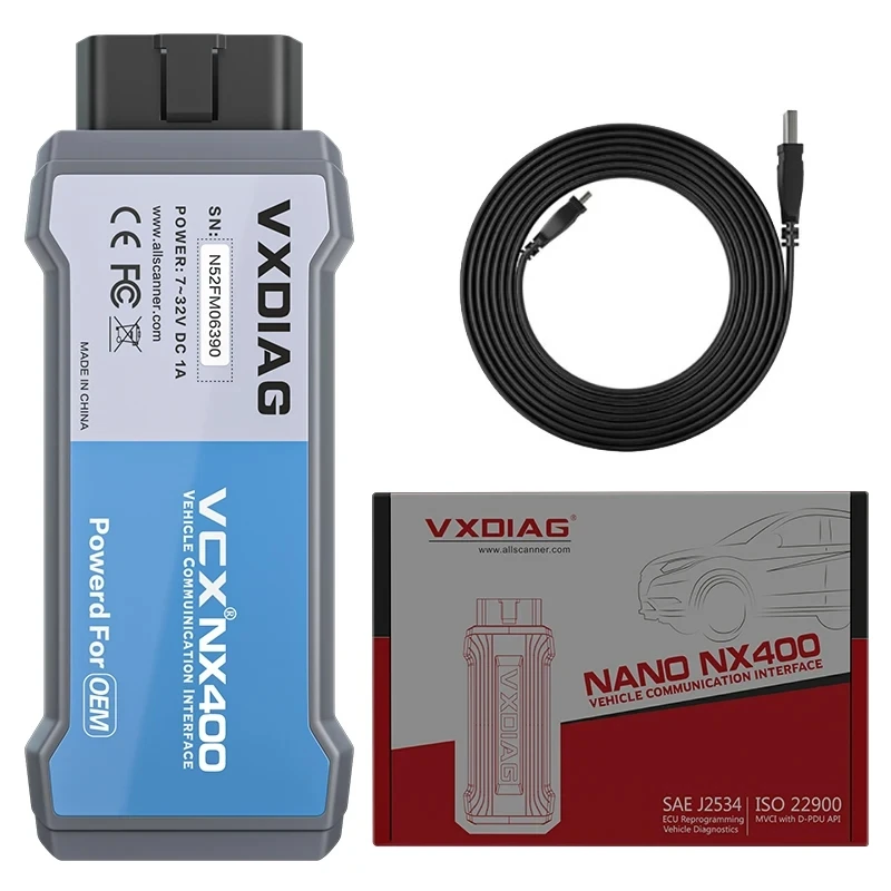 VXDIAG VCX NANO for TOYOTA TIS Techstream V10.10.018 SAE J2534と