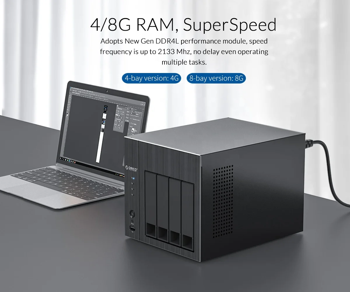 Orico Network Attached Storage With Raid Gen7 Sata To Usb3.0 96tb 4k ...