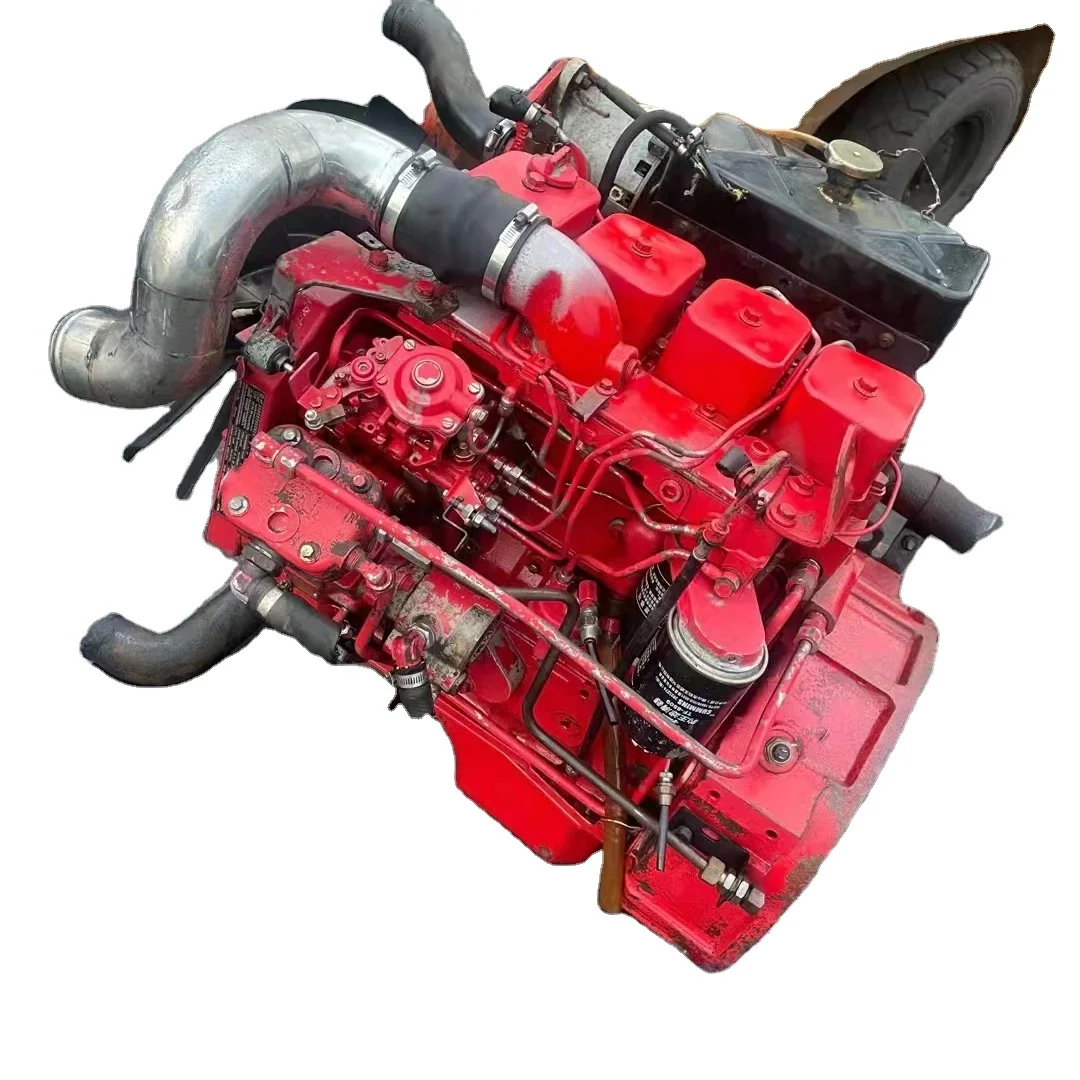 3.9L Used -cummins 4BT Engine Running Good Condition 4BT Motor For Sale ...