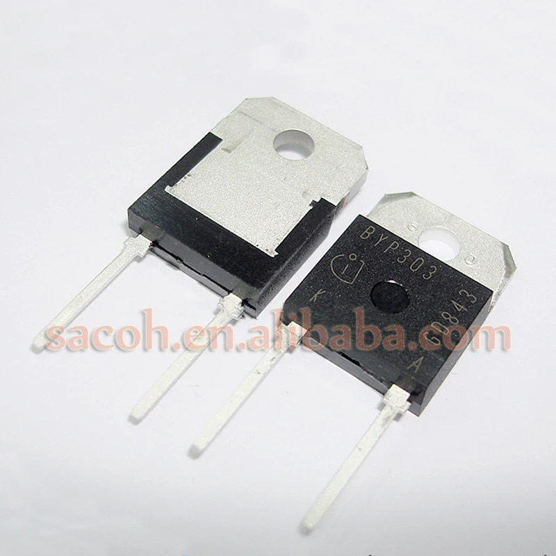 2 Stück BYP302 Fast Diodes Infineon40A/1200V TO-218AD 130ns M1547 