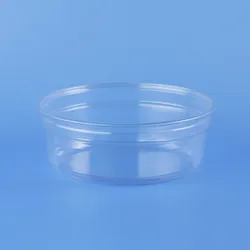 Одноразовые 16уц Оптовая торговля, фруктовый салат пластиковая миска для питомца контейнер ванна с крышкой для ресторана