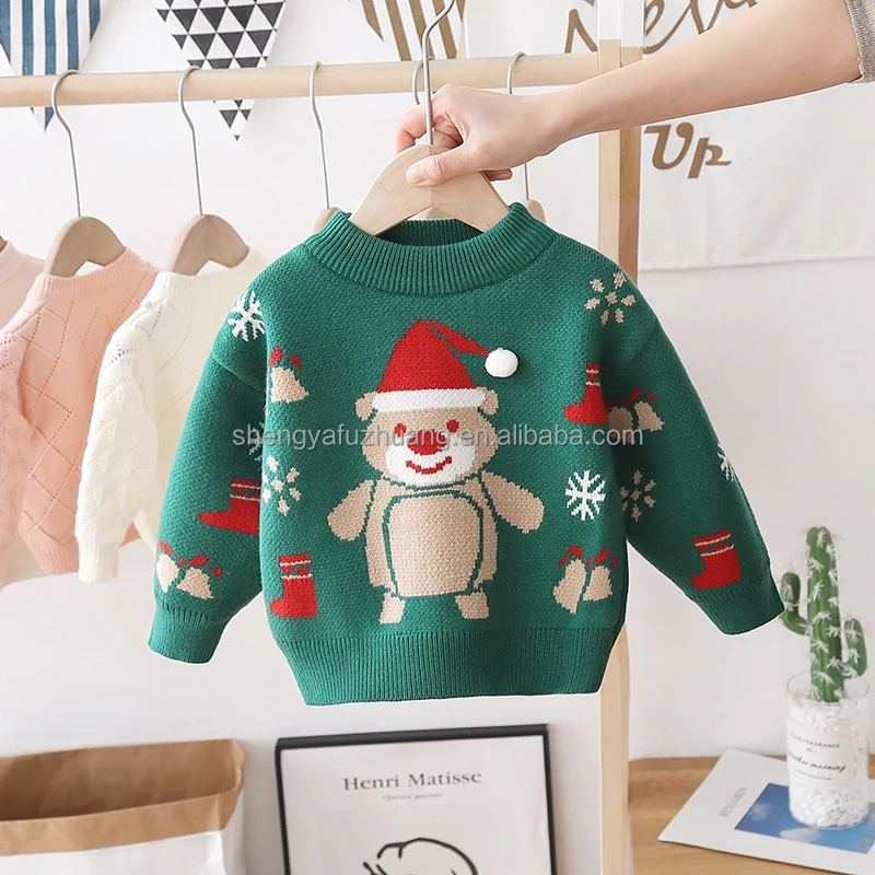 Children's Sweater Baby Solid Casual Basic Kids Sweater Thick Kids Soft Woollen Clothing for Boys Girls Autumn Winter Sweaters