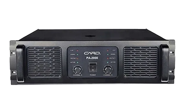 Pa System Sound Equipment Amplifier 3u 