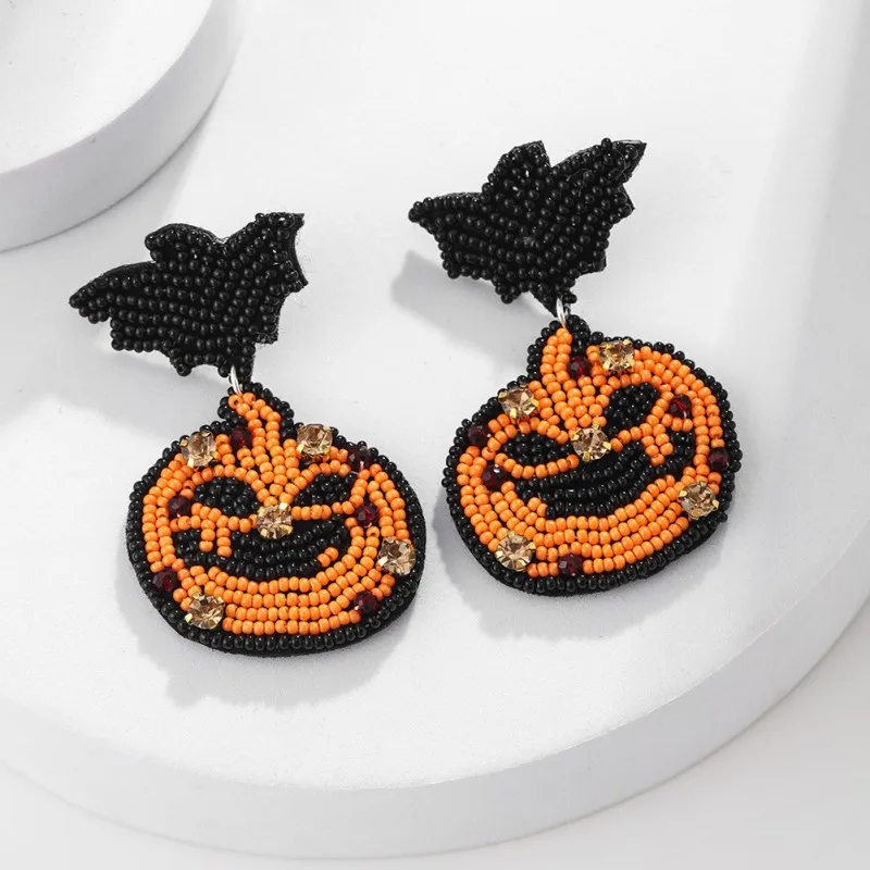 Zucche Per Halloween Con Faccina Sorridente Zucca Decorativa Illustrazione Gm1179592463 330134110