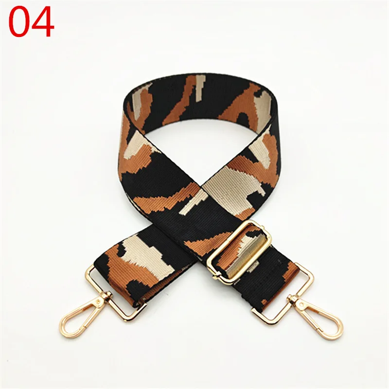 Wholesale Camo bag Strap New Woven Webbing Crossbody Bag 5CM Adjustable  Wide Shoulder Straps for Bags From m.