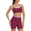 Polka Dot Burgundy