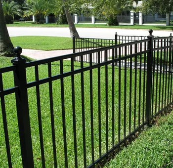 hot selling products 2024 High quality aluminum fence, powder coated aluminium fence, DIY slat aluminum fence panels