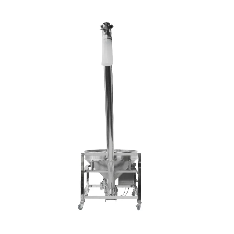 Automatic Multi-Function Powder Feeder Conveyor for Milk Coffee Tea Flour Spice Soda Dry Powders for Screw Auger Machine