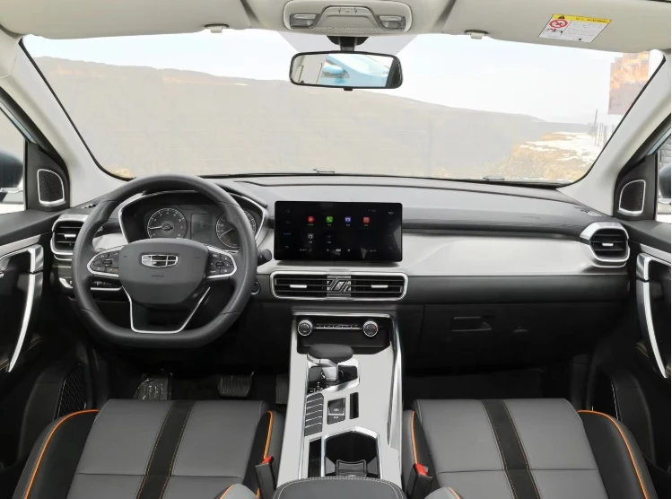 product china gasoline geely fwd coolray blue color cheap russian version camping city car geely binyue cool 2025 geely binyue-7