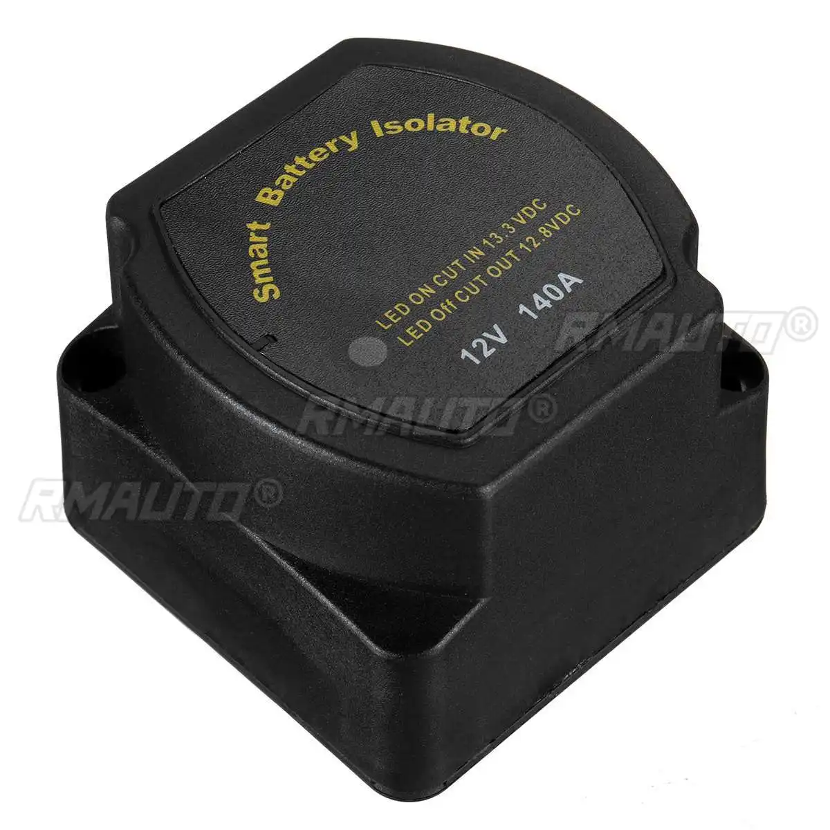 Relè sensibile alla tensione sistema a doppia batteria Display digale VSR 12V 140A carica divisa per Camper auto RV Yacht isolatore intelligente