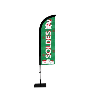 Promotion Flying Flags and Banners Advertising Beach Flags Custom Printed Outdoor Feather Flag Banners