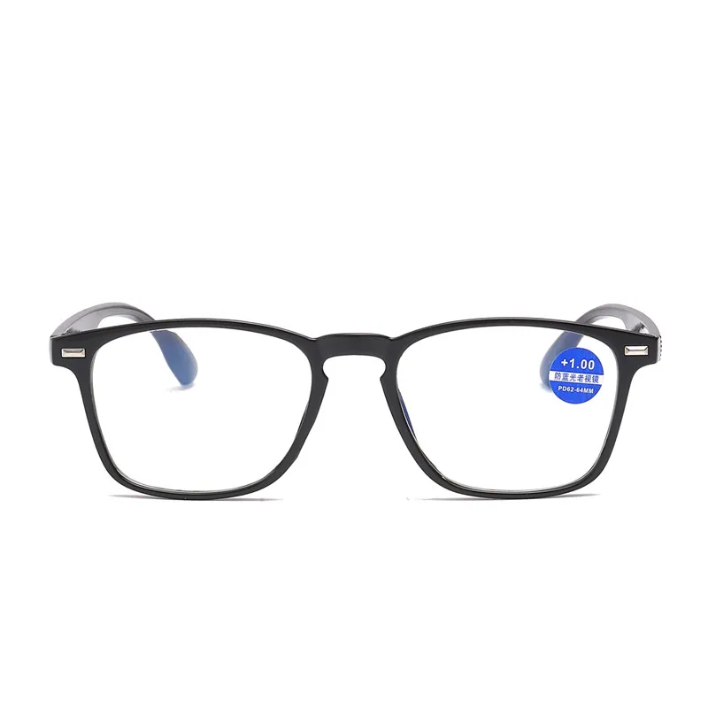 158 Full Rim Tr Frame Presbyopia Minus 250 Blue Ray Blue Filter Supplier Wholesale Glasses Women
