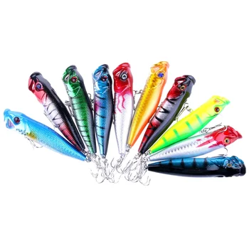 12g Popper Lure, Topwater Hard Bait, Waking Fishing Lure Fake Bait for Bass – Popper – view 2