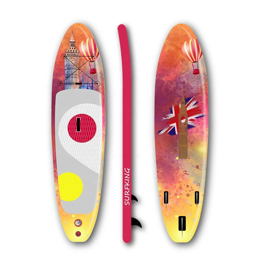 Allround Customized One Person Red Inflatable Stand Up Paddle Boards Paddleboards for Sale