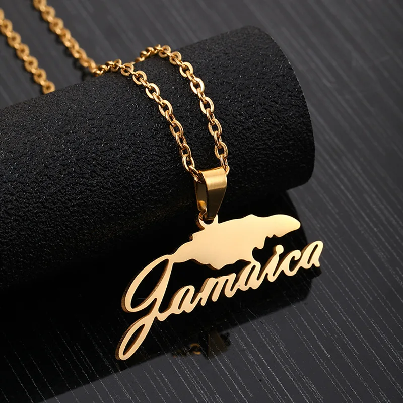 Map Necklace