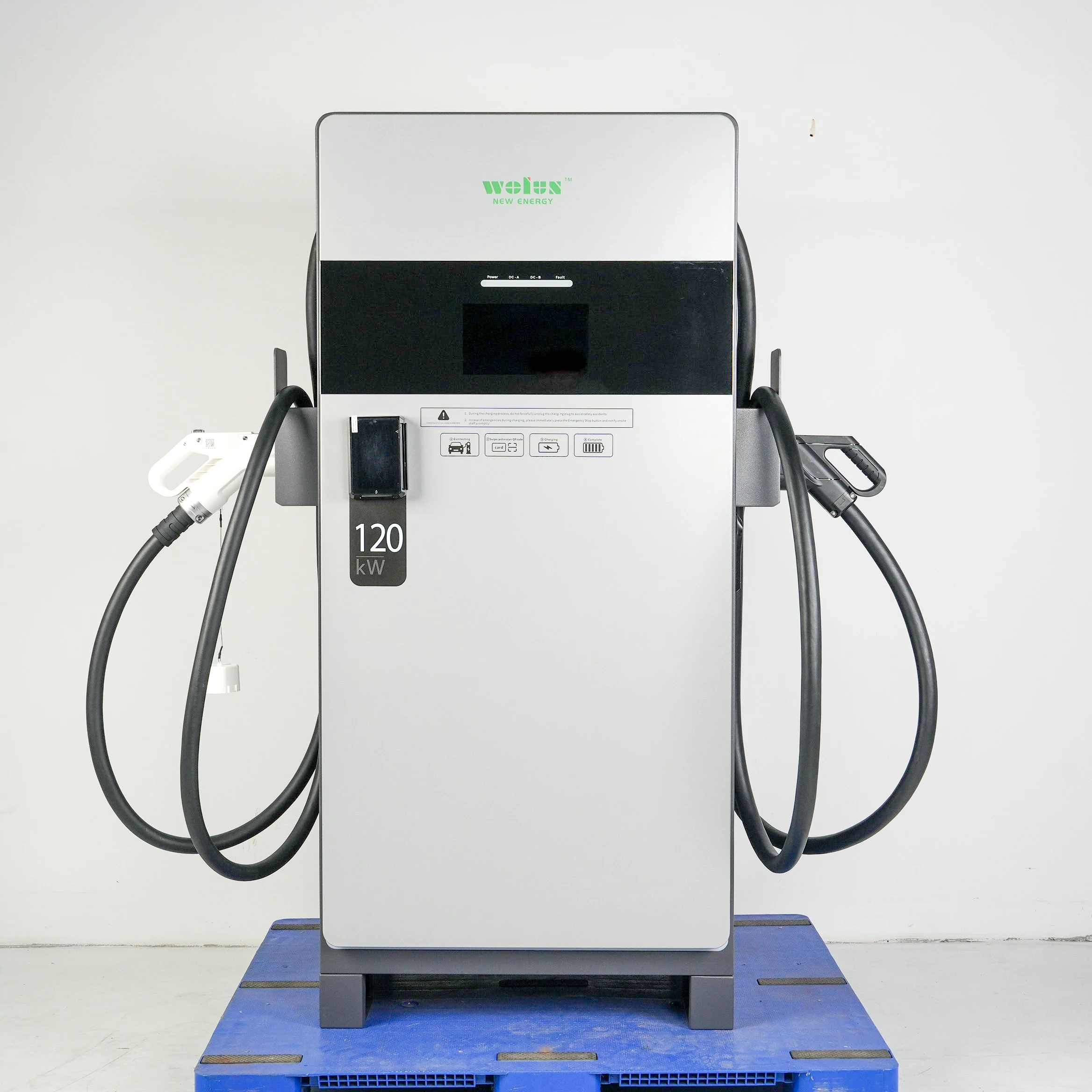 Търговска станция за бързо зареждане на EV 120kw до 400kw CCS DC зарядно устройство ниво 3 зарядно за електрически автомобили