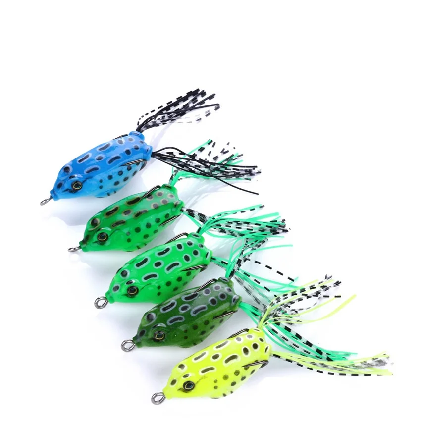 Floating Weedless Toad Soft Bait for