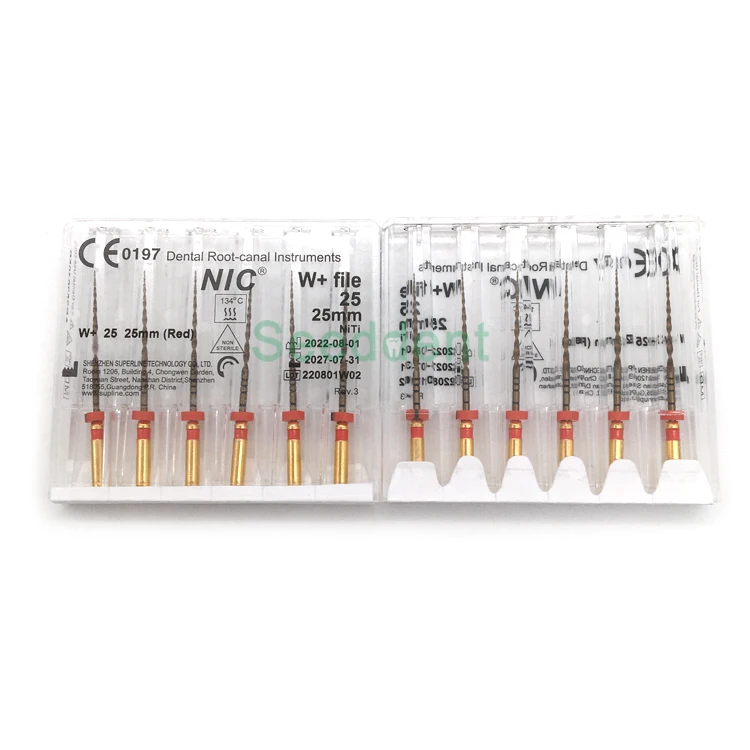 Nic Niti Dental W +files ( Goldwire Niti ) Compatible With Wave One