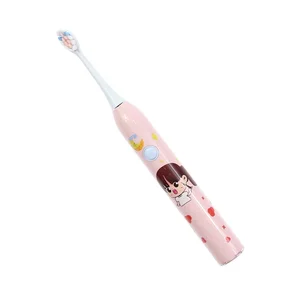 New Trending Wholesale Printed logo Kids Type-C Charging Electric Toothbrush Home Use Waterproof Toothbrush