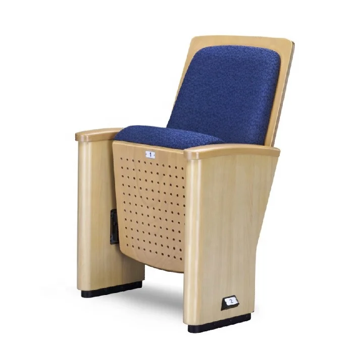 Leadcom TLS-617EA Synagogue Chair Worship Auditorium Seating Theater Furniture Manufacturer for Sale