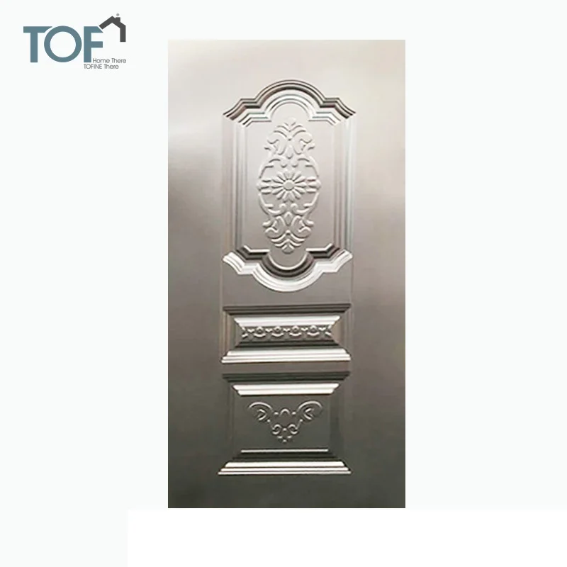 Iron Sheet Board Design Embossed Stamped Steel Door Sheet  Skin  for Steel Door