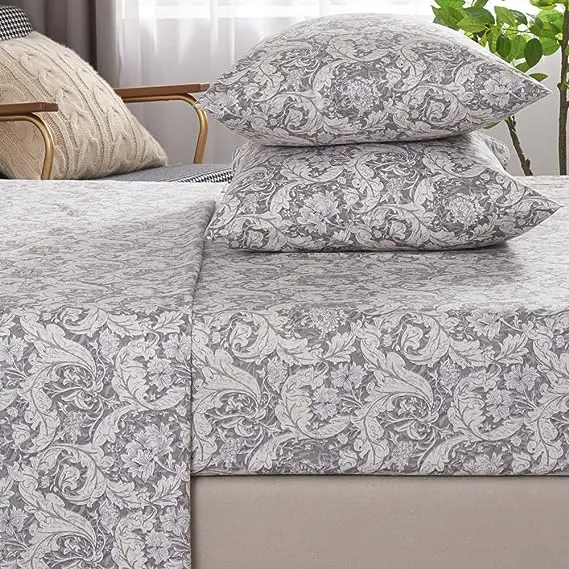 Cotton Sheets Set Twin XL Printed Bedding Sets, Up to 14