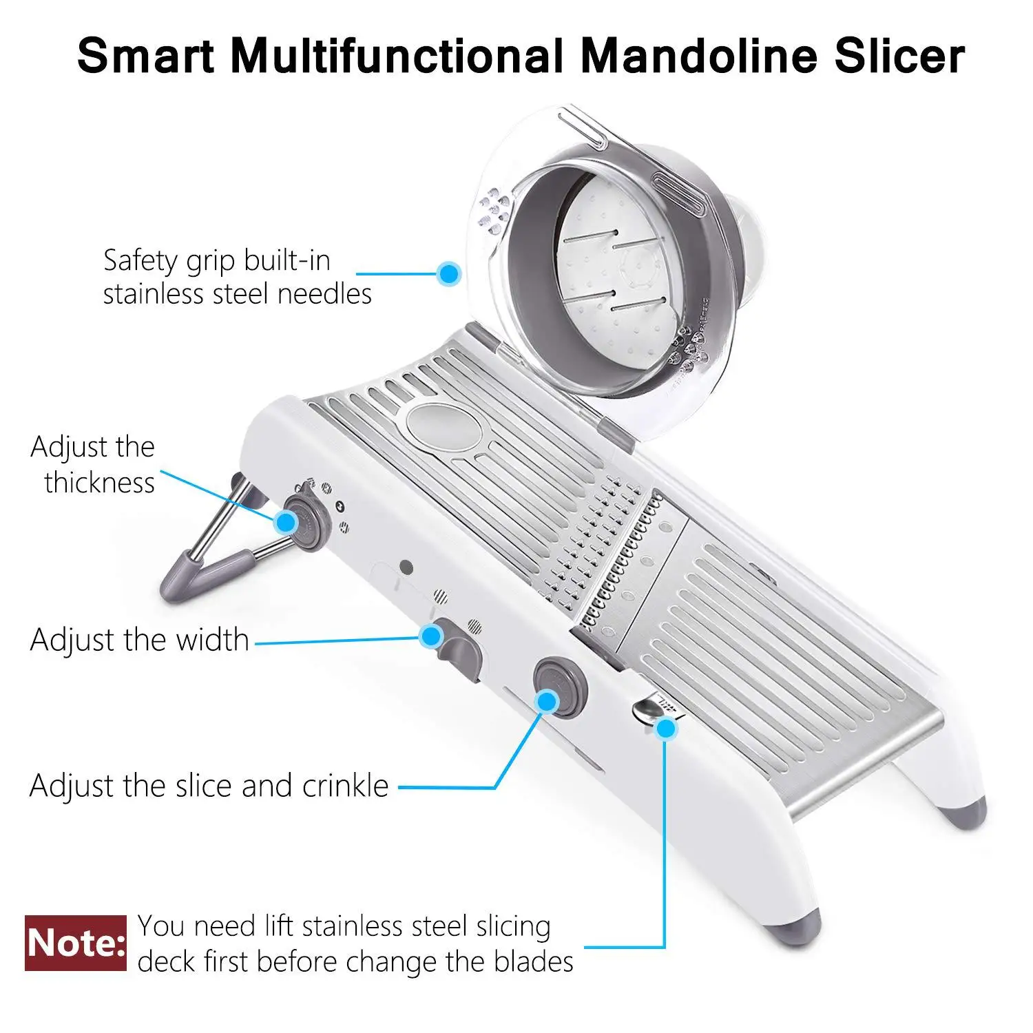 18 Types Manual Vegetable Cutter Potato Slicer Chopper Dicer Adjustable Mandoline Slicer Professional Safe Vegetable Slicer