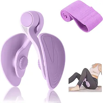 Pelvic Floor Exerciser Muscle Medial Exerciser Hip Clip Trainer for Lifting Up Buttock and Inner Thigh Trainer