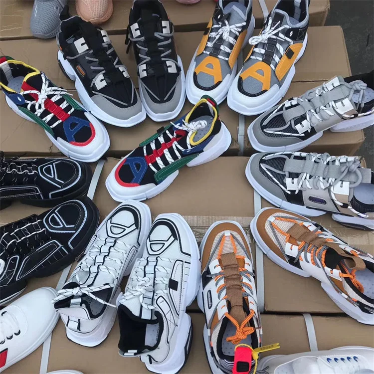 Stock Liquidation Stock Lots Casual Comfort Used Shoes Fashion Men