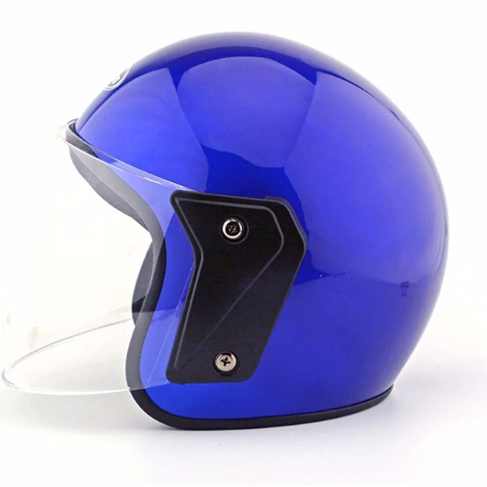 1/2 motorcycle helmet 1Storm Novelty Motorcycle Helmet Half Face German Style DOT Approved: HKY602 Matt Black / L (59-60 cm 23.2/23.6 Inch ) main image 0