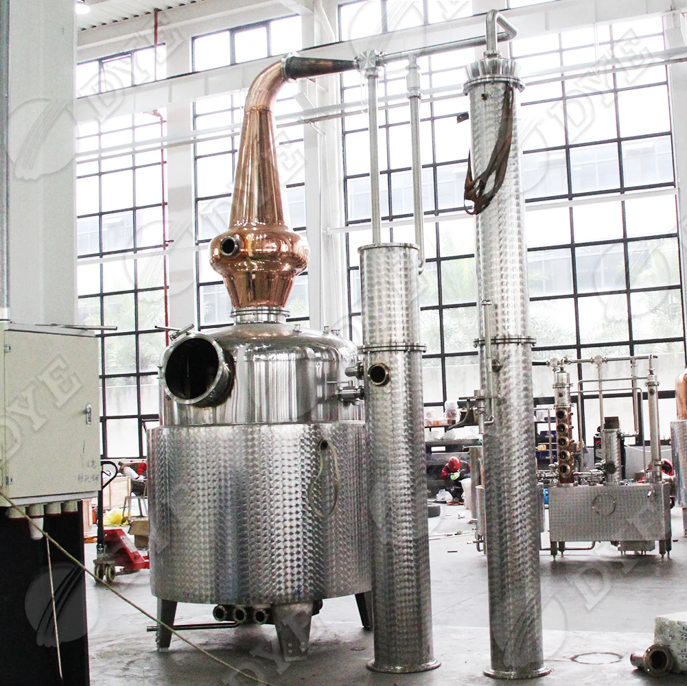 Dye Distillery Equipment Copper Alcohol Distilling Equipment Ciroc
