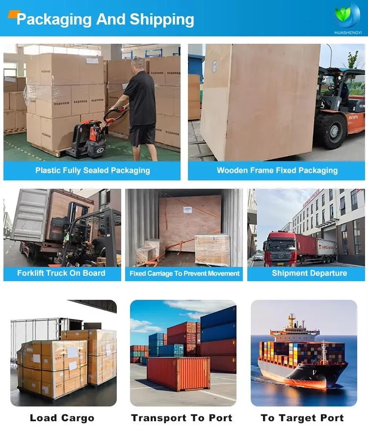Packaging & shipping specifications
