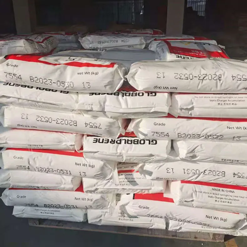 Sebs стирол этилен бутен Tpr материал заводская цена TPE/TPR 7554 обувь термопластичный