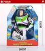 Boîte bleue voix-rouge visage-buzz lightyear