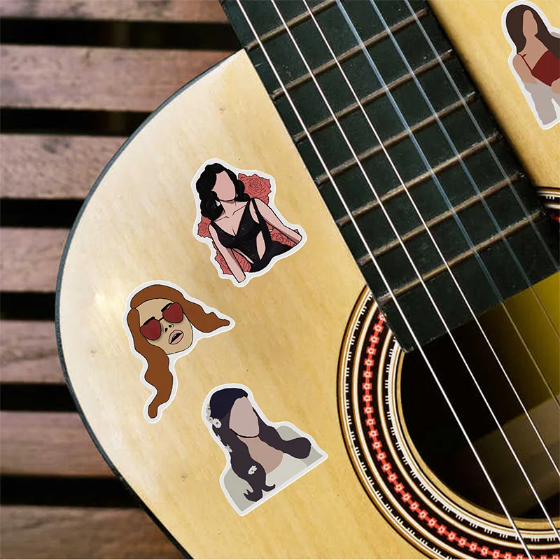 Buy Hik kal Shop Lana Del Rey Stickers (3 Pcs/Pack) Online at  desertcartEcuador