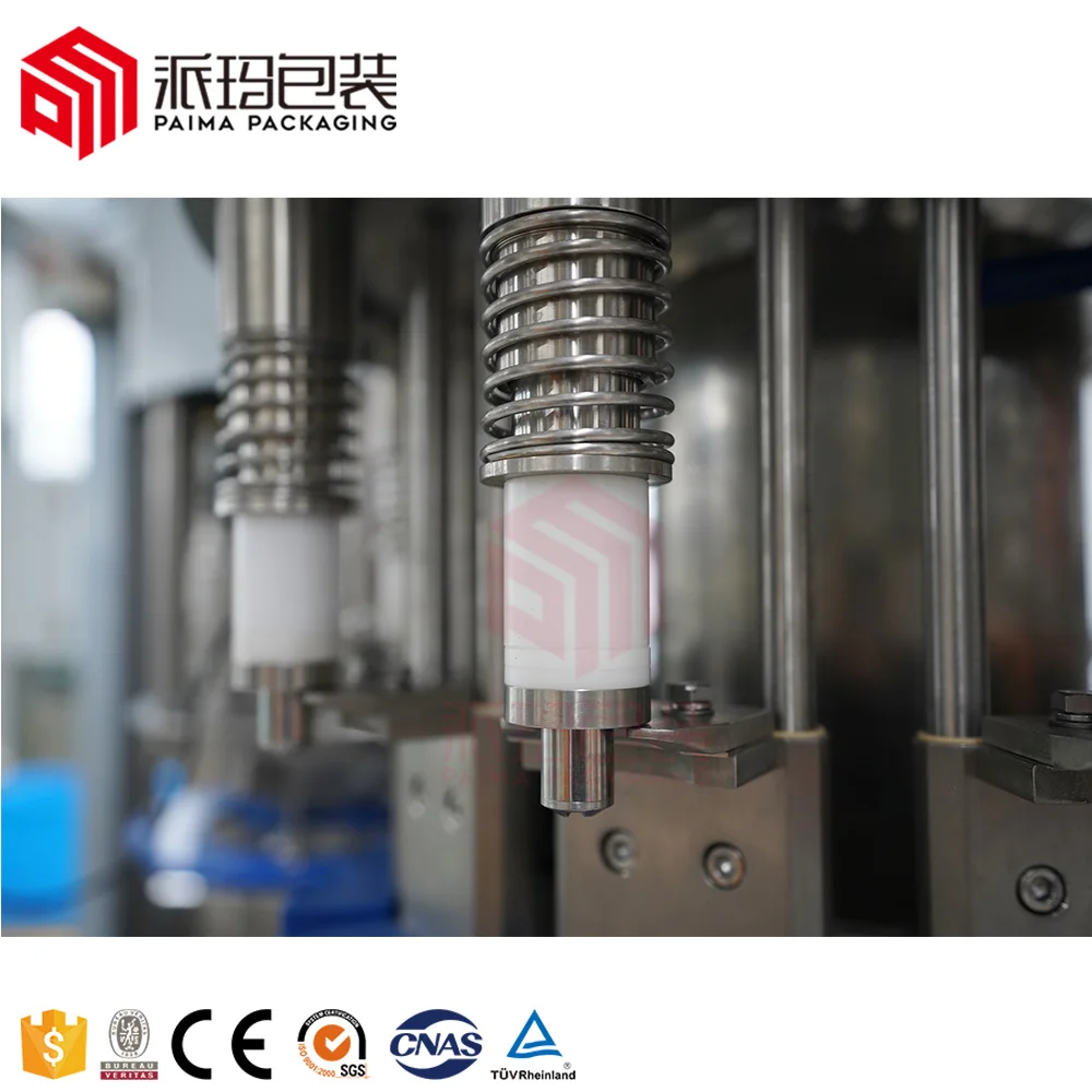 Моноблок три в одном завод по розливу минеральной питьевой воды для производства бутилированной воды