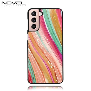 Customized hard plastic cell phone cover 2d sublimation phone case for Samsung S21