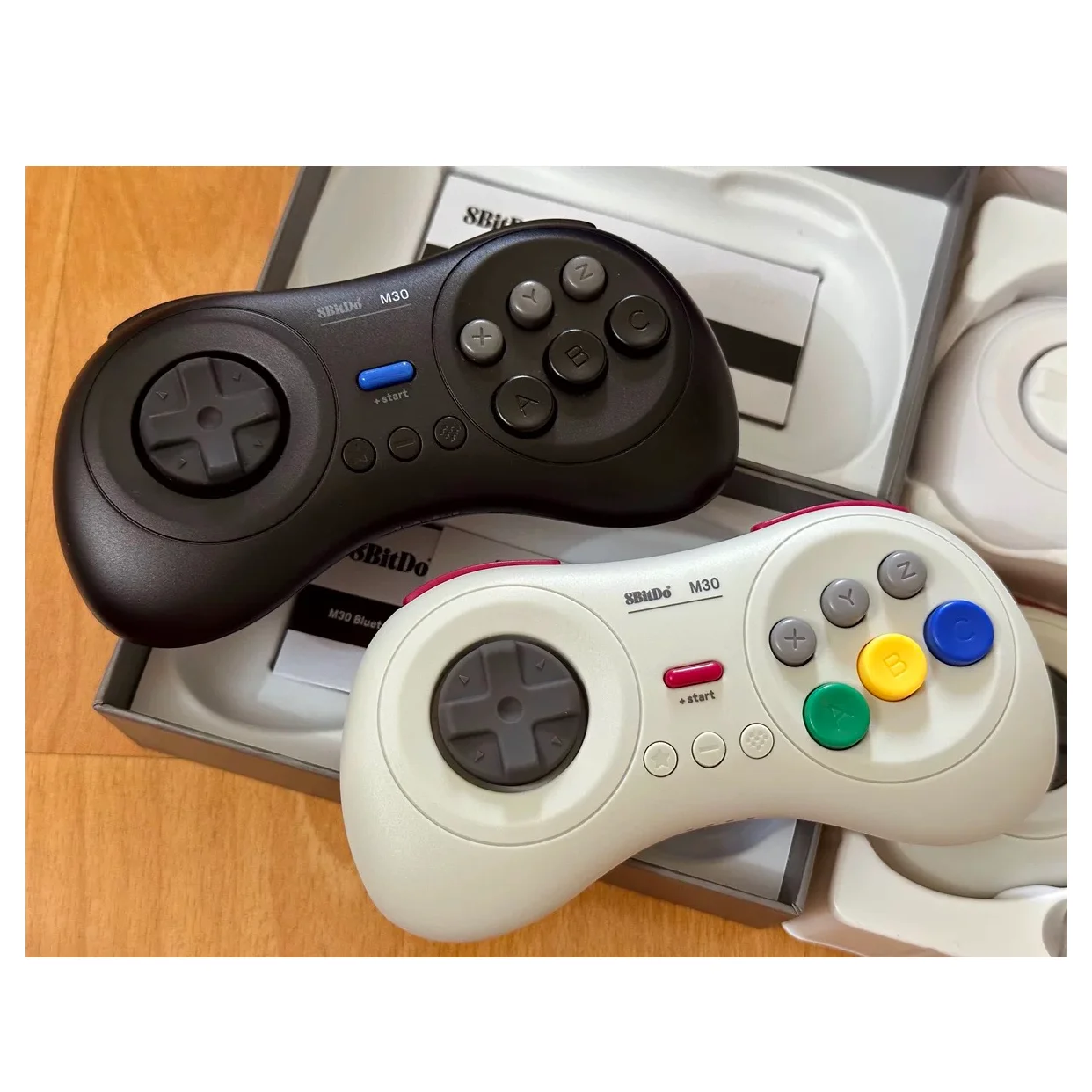 8Bitdo M30 Bluetooth Controller - 6-Button Gamepad For Switch, Windows & Android, SEGA Style