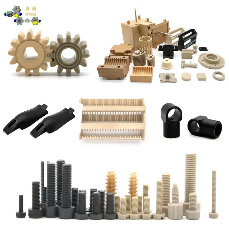 Peek Parts Peek Product Peek  Injection Moulding Engineering Plastic Products Machined Parts