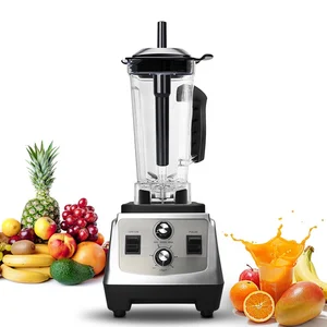 Juice Blender 2 Litre Mixer Kitchen Household Super Commercial Food Blender 2000 Watt Table Grinder Blender Mixeur Professionnel
