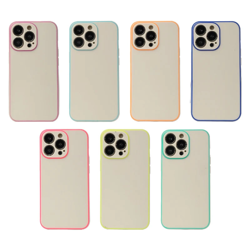 2023 New Trending Luminous Phone Case Colorful Neon TPU Protector Case Mobile Phone Accessories for iPhone 14