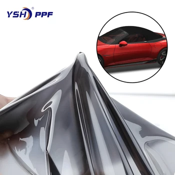 Factory Wholesale 9.5 Mil Tpu Anti yellow Self healing Tpu Ppf Stretchable Film full body car films roll