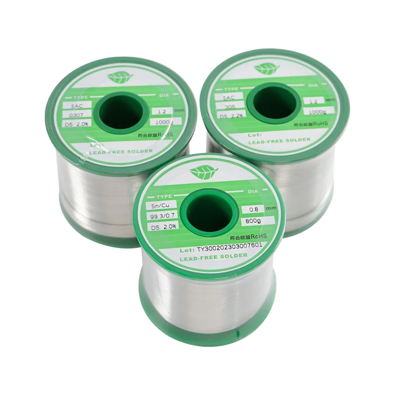High Quality Lowest Price Soldering Lead Wire 99.3sn/0.7cu 0.45 0.6 0.8