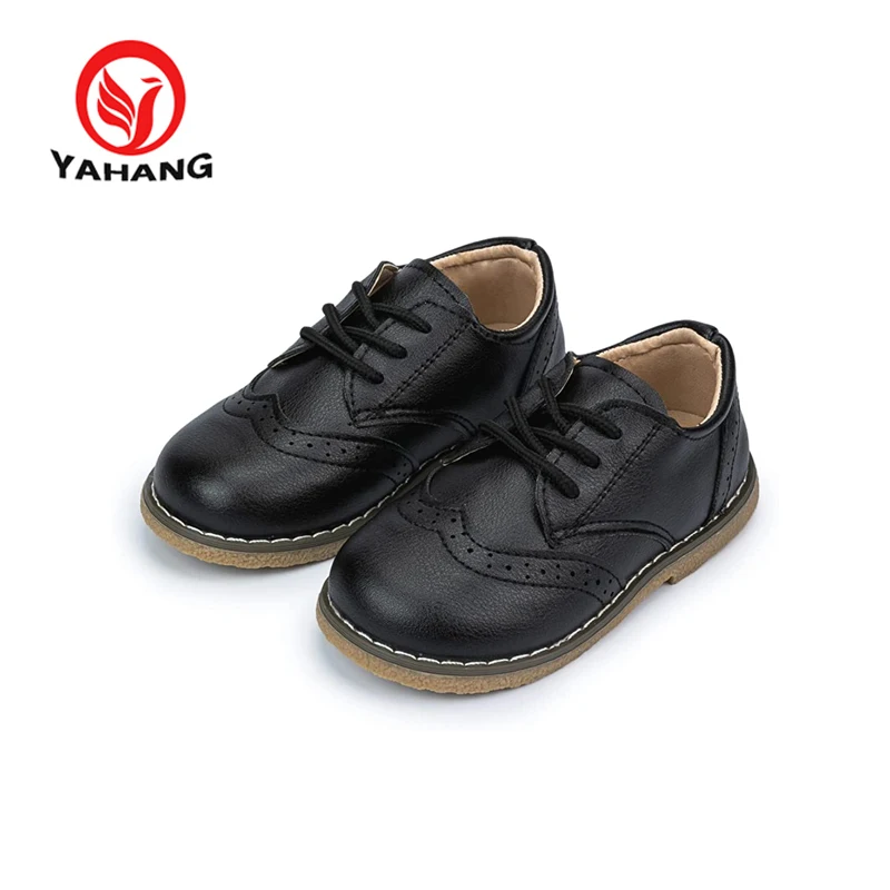 Child Sizes Shoes Boy Girl Unisex Formal Dress Leather Shoes Moccasin Custom Luxury Style Supplier