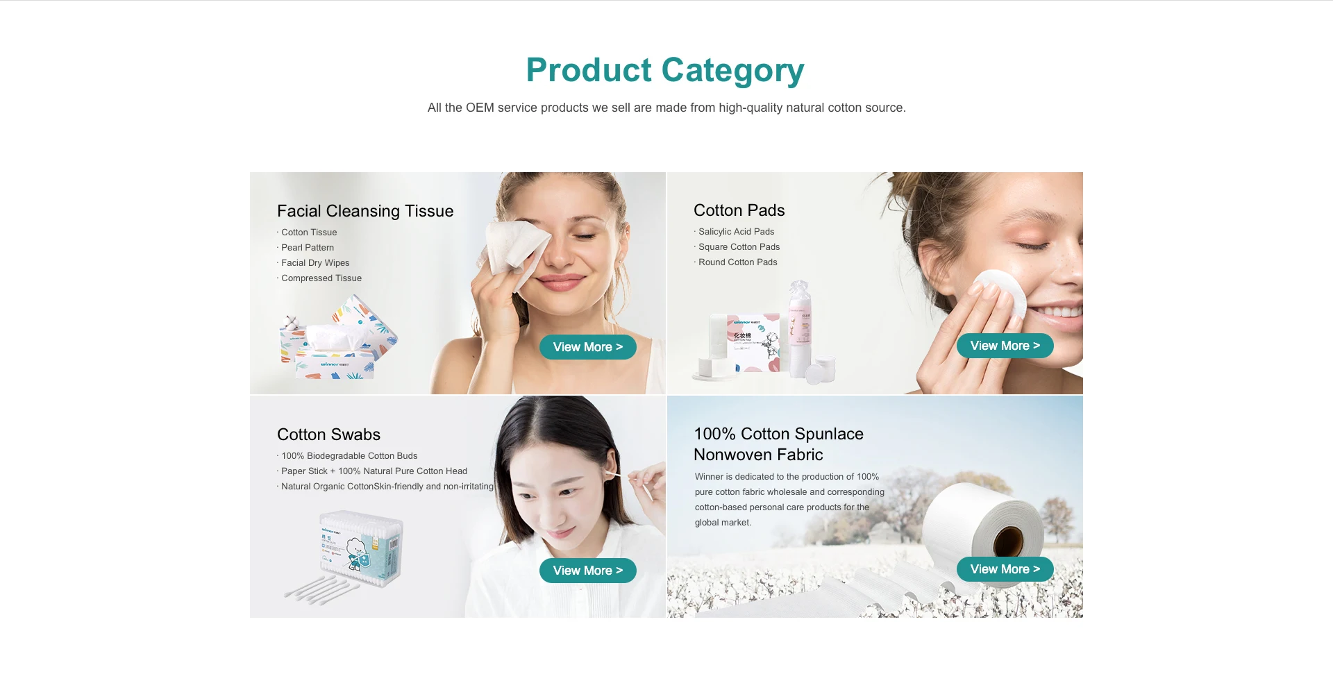 Winner Medical Co., Ltd. Cotton Tissue, Sanitary Napkin